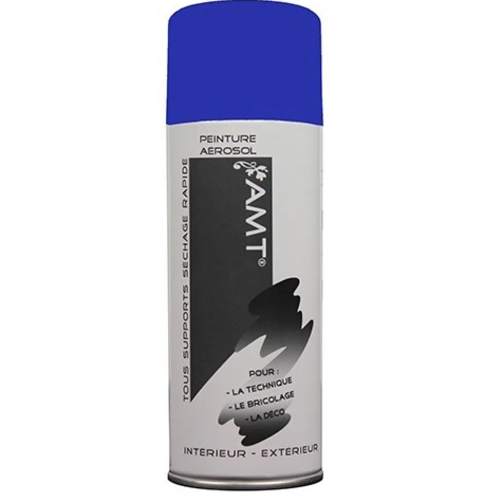 AMT Aérosol Couleur Les mots bleus Mat (BPA005)