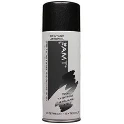 AMT Aérosol Effet métallisé Noir (BPA56)