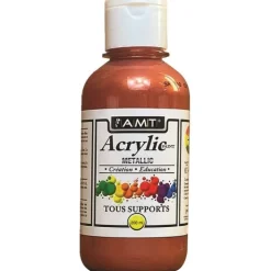 AMT Fevicryl Acrylique éducative & créative Cuivre Métallisé (ACE261)