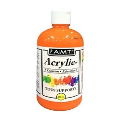 AMT Fevicryl Acrylique éducative & créative Orange (ACE07)
