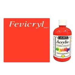 AMT Fevicryl Acrylique éducative & créative Rouge (ACE03)