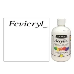 AMT Fevicryl Acrylique éducative & créative Blanc (ACE01)