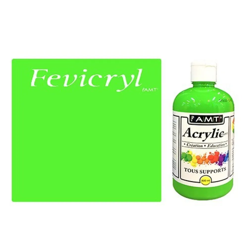 AMT Fevicryl Acrylique éducative & créative Vert (ACE06)