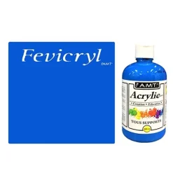 AMT Fevicryl Acrylique éducative & créative Bleu (ACE04)