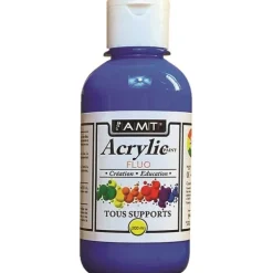 AMT Fevicryl Acrylique éducative & créative Bleu Fluo (ACE284)
