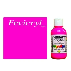 AMT Fevicryl Acrylique éducative & créative Rose Fluo (ACE282)