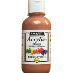 AMT Fevicryl Acrylique éducative & créative Bronze Métallisé (ACE262)