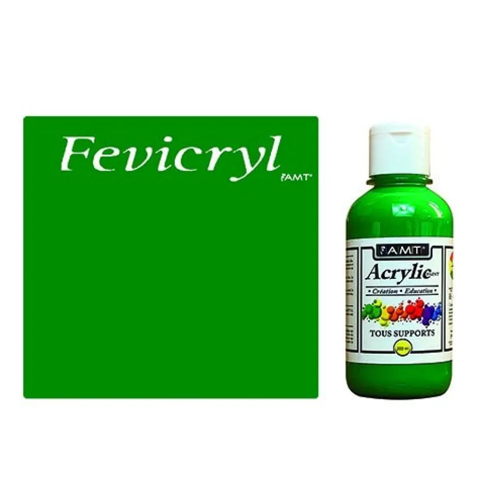 AMT Fevicryl Acrylique éducative & créative Vert Emeraude (ACE216)