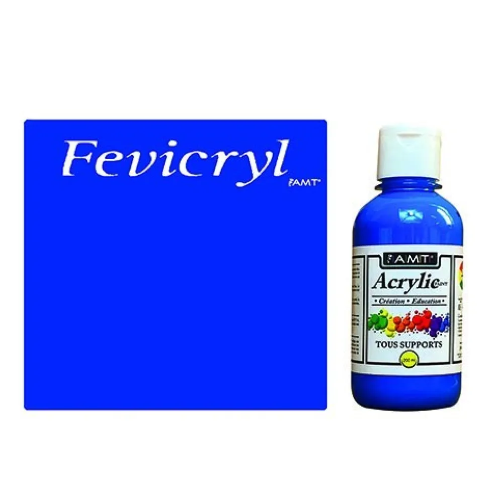 AMT Fevicryl Acrylique éducative & créative Céruléen (ACE212)