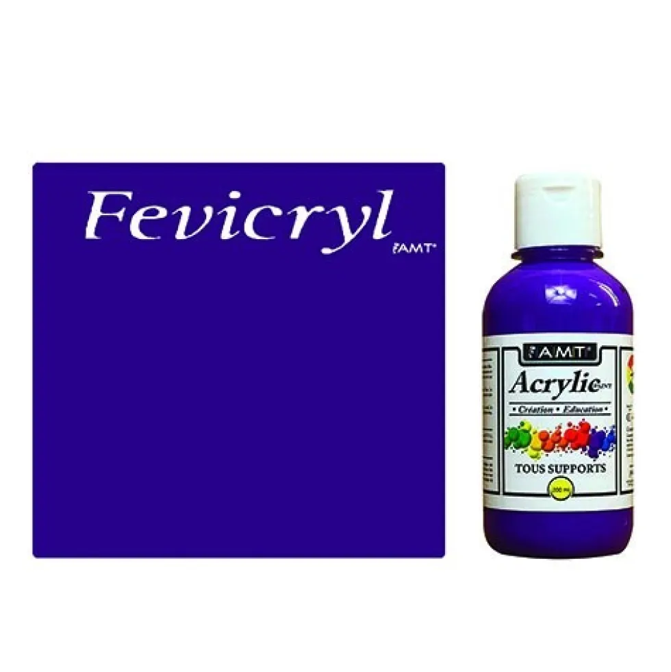 AMT Fevicryl Acrylique éducative & créative Violet (ACE210)