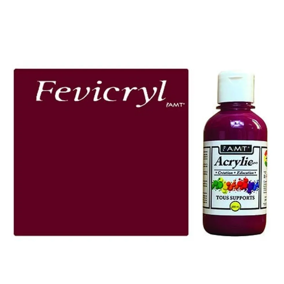 AMT Fevicryl Acrylique éducative & créative Bordeaux (ACE206)