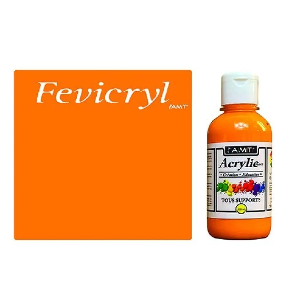AMT Fevicryl Acrylique éducative & créative Jaune d'or (ACE203)