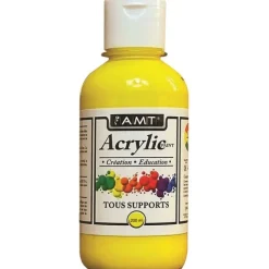 AMT Fevicryl Acrylique éducative & créative Jaune (ACE202)