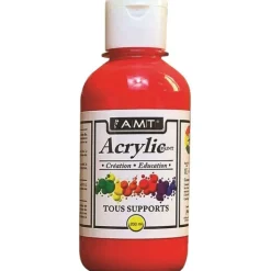 AMT Fevicryl Acrylique éducative & créative Rouge (ACE205)
