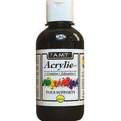 AMT Fevicryl Acrylique éducative & créative Noir (ACE220)