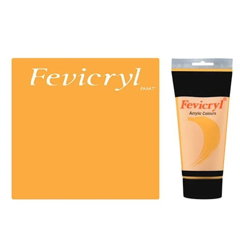 AMT Fevicryl Acrylique Tube Ocre Jaune (AC02)