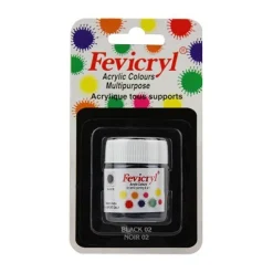 AMT Fevicryl Tous Supports 15mL Noir (AC1502)
