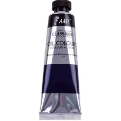 AMT Peinture à l'huile Bleu de Phtalocyanine (THU57)