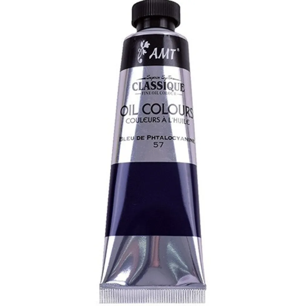 AMT Peinture à l'huile Bleu de Phtalocyanine (THU57)