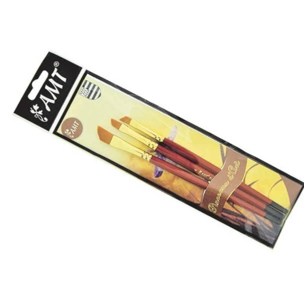 AMT Pochette de 3 pinceaux d'art (PDPF)