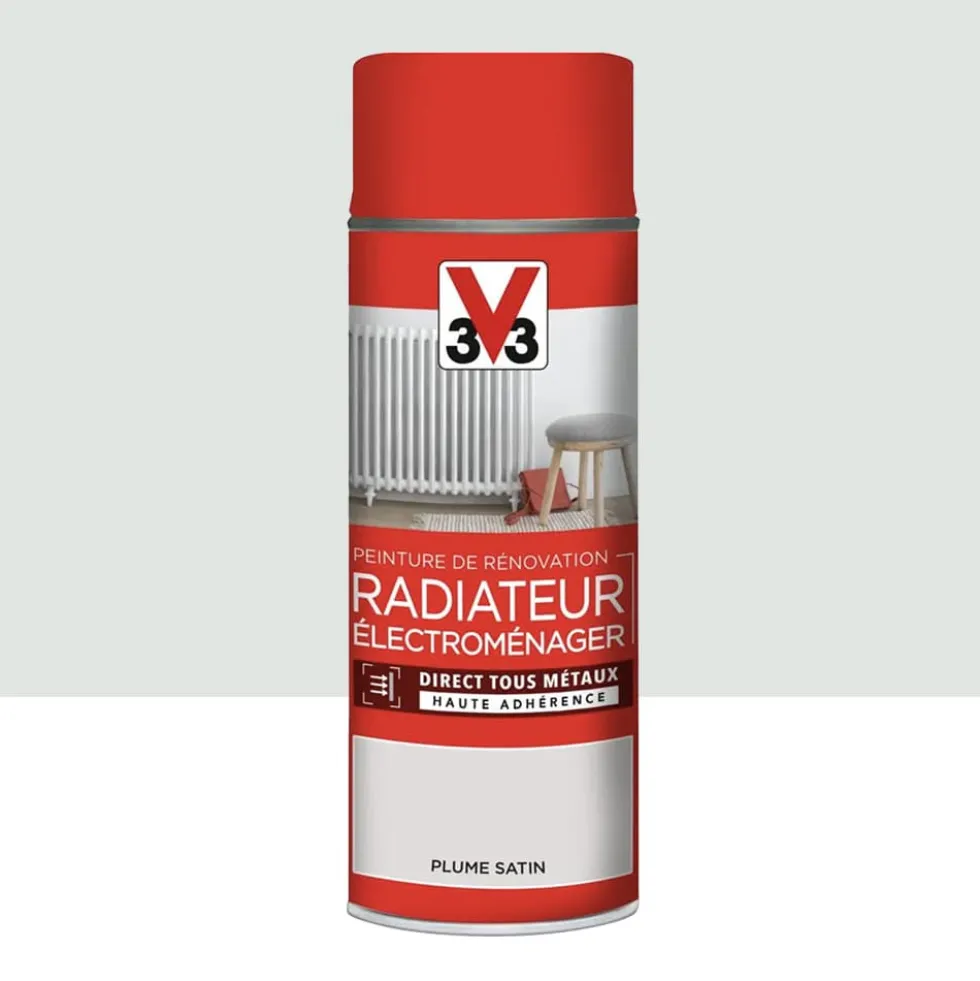 Aérosol Peinture De Rénovation V33 Radiateur Électroménager Plume