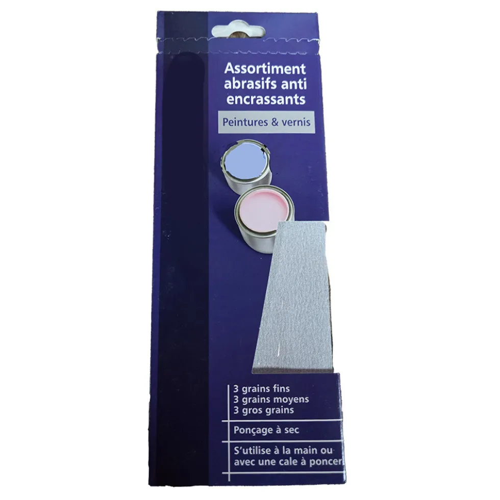 Assortiment Abrasifs Anti-Encrassants
