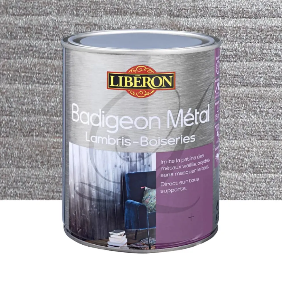 Badigeon Métal LIBÉRON Aluminium patiné