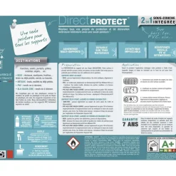 Bombe de peinture aérosol Glycéro Multi-matériaux V33 Direct Protect Vetiver