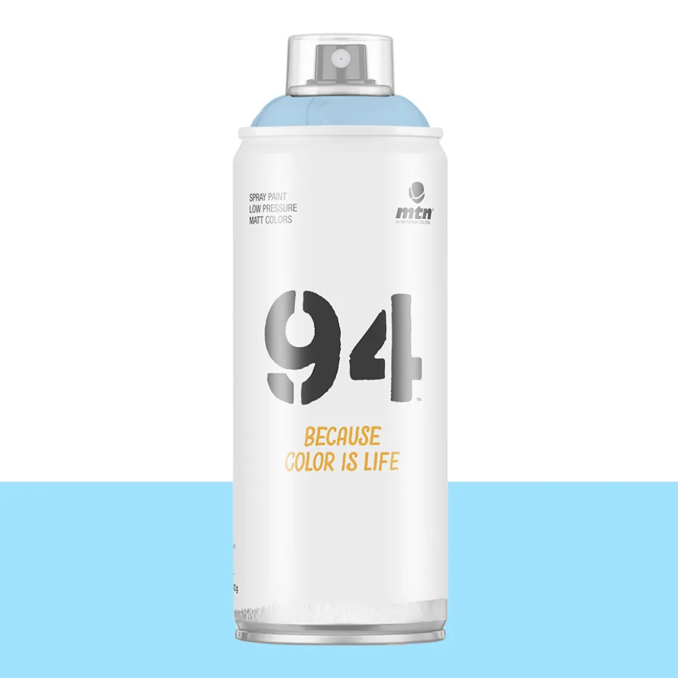 Bombe de peinture aérosol MTN 94 Bleu thalassa (RV-157)