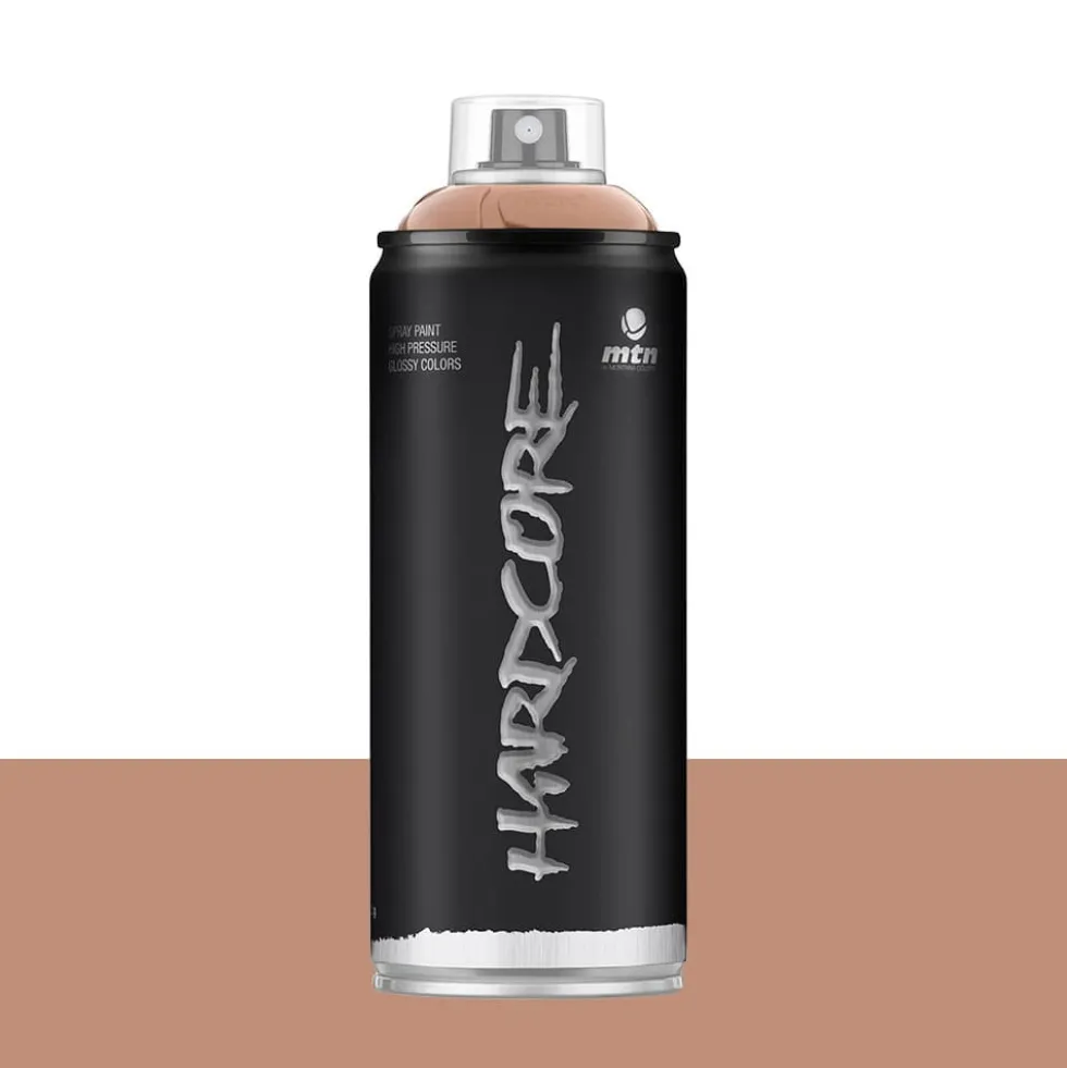 Bombe de peinture aérosol MTN Hardcore métallisé Cuivre