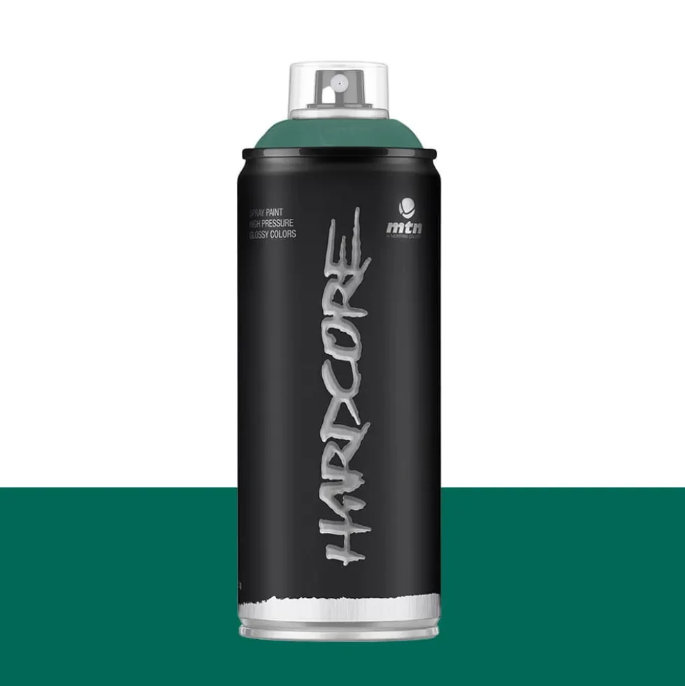 Bombe de peinture aérosol MTN Hardcore Vert foncé (RV-6016)