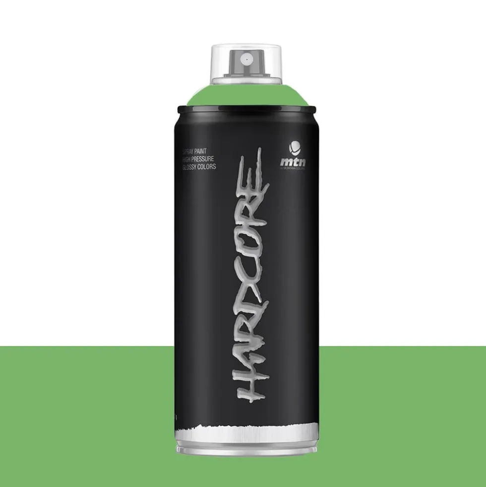 Bombe de peinture aérosol MTN Hardcore Vert clair (RV-4)