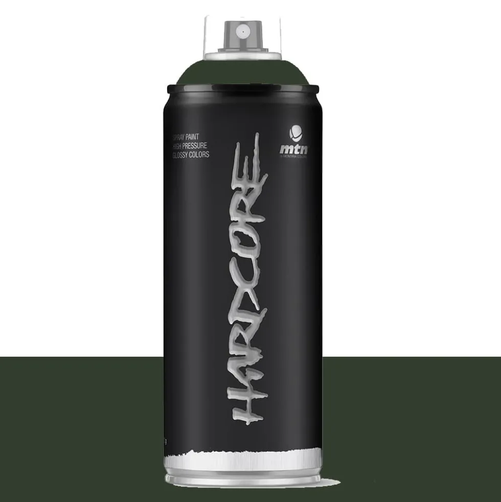 Bombe de peinture aérosol MTN Hardcore Vert forêt (RV-251)