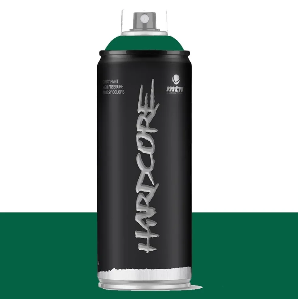 Bombe de peinture aérosol MTN Hardcore Vert reggae (RV-364)