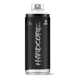 Bombe de peinture aérosol MTN Hardcore Blanc satin