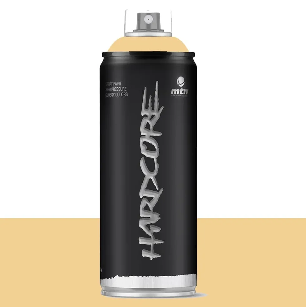 Bombe de peinture aérosol MTN Hardcore Crème (RV-7)