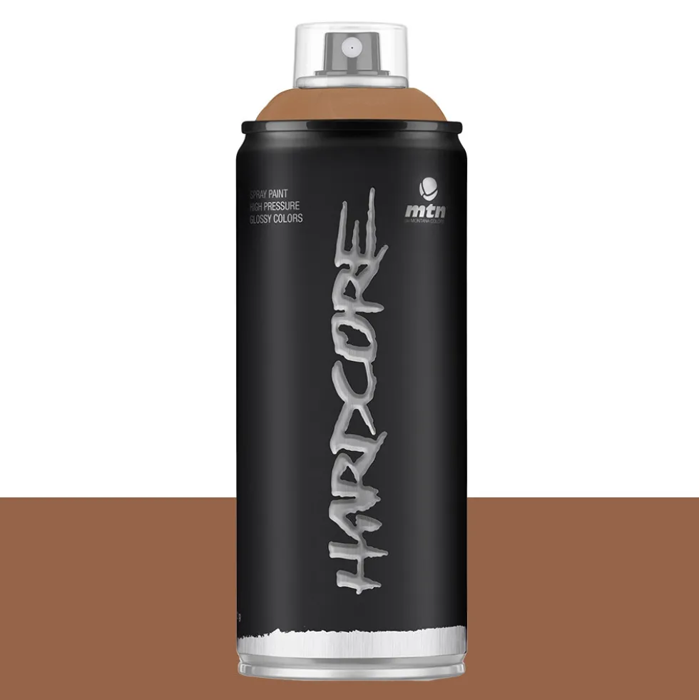 Bombe de peinture aérosol MTN Hardcore Marron lévrier (RV-249)