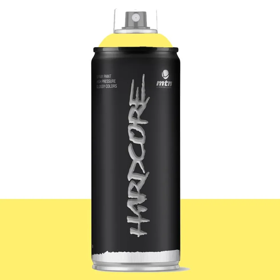 Bombe de peinture aérosol MTN Hardcore Jaune fiesta (RV-20)