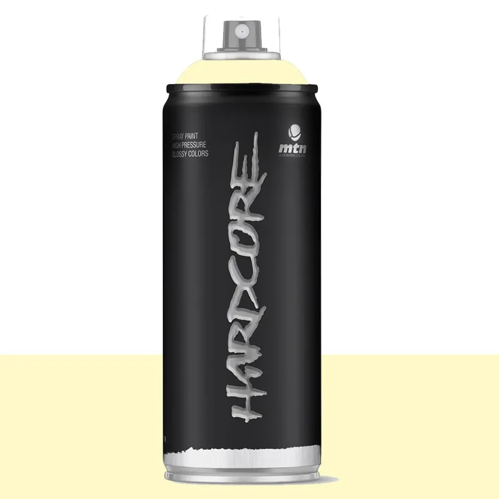 Bombe de peinture aérosol MTN Hardcore Jaune licorne (RV-252)