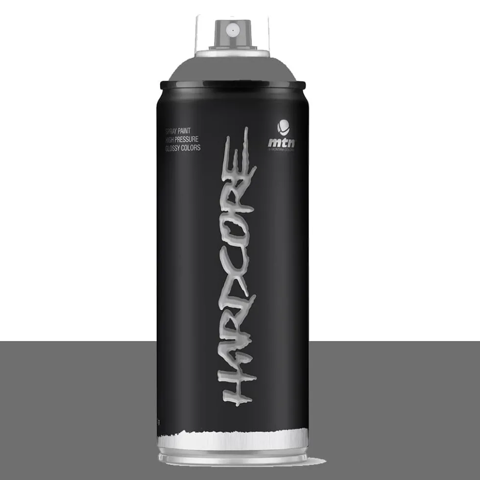 Bombe de peinture aérosol MTN Hardcore Gris sombre (RV-7031)