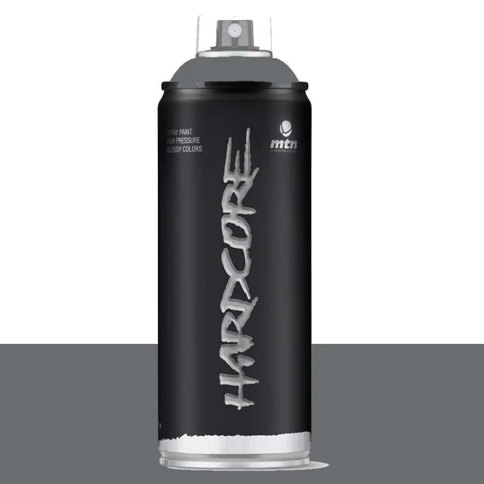 Bombe de peinture aérosol MTN Hardcore Gris ripley (RV-39)