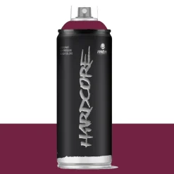 Bombe de peinture aérosol MTN Hardcore Rouge merlot (RV-213)