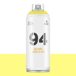 Bombe de peinture aérosol MTN 94 Jaune canari (RV-109)