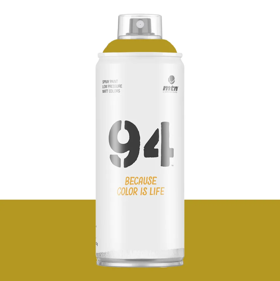 Bombe de peinture aérosol MTN 94 Vert Babel (RV-111)