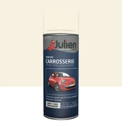 Bombe de peinture JULIEN Carrosserie Blanc crème Brillant (37071)