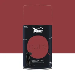 Bombe de Peinture murs & boiseries Dulux Valentine Pure Rouge