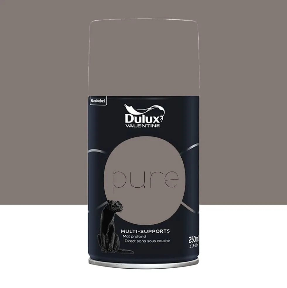 Bombe de Peinture murs & boiseries Dulux Valentine Pure Bois