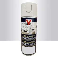 Bombe de peinture V33 Rénovation Multi-Supports Argent
