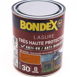 BONDEX Lasure Très Haute Protection 8 ans Chêne moyen