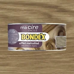 BONDEX Ma Cire Facile Effet métallisé Wengé or